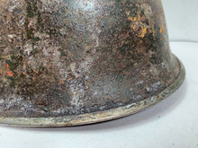 Load image into Gallery viewer, Original WW2 British / Canadian Army Mk3 Turtle Helmet - The Militaria Shop