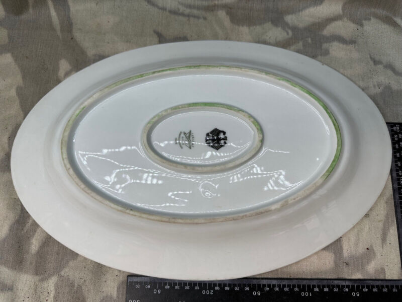 Original Pre/Early WW2 German Army Officers Mess Serving Platter - Felda Rhon - The Militaria Shop