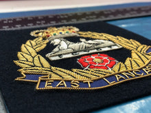 Lade das Bild in den Galerie-Viewer, British Army Bullion Embroidered Blazer Badge - East Lancashire Regiment - The Militaria Shop
