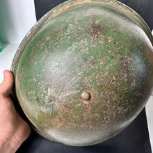 Load image into Gallery viewer, Original WW2 British / Canadian Army Mk3 Combat Helmet & Liner - The Militaria Shop