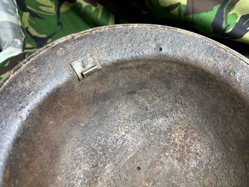 British Army Mk2 Brodie Helmet - Original WW2 - South African Manufactured - The Militaria Shop