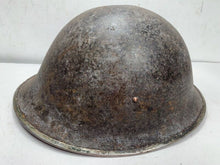 Load image into Gallery viewer, Original WW2 British / Canadian Army Mk3 Turtle Helmet - The Militaria Shop