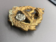 Load image into Gallery viewer, Original British Army WW2 East Lancashire Cap Badge - The Militaria Shop