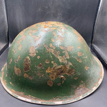 Load image into Gallery viewer, British / Canadian Army WW2 Mk3 Turtle Helmet - Complete with Liner - The Militaria Shop