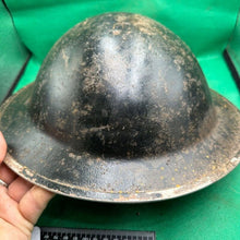 Load image into Gallery viewer, British Army Mk2 Brodie Helmet - Original WW2 - South African Manufactured - The Militaria Shop
