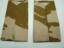 Charger l'image dans la galerie, QARANC Desert DPM Rank Slides / Epaulette Pair Genuine British Army - NEW - The Militaria Shop