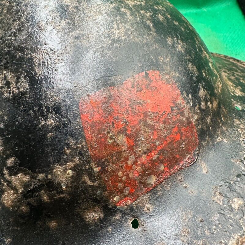 British Army Mk2 Brodie Helmet - Original WW2 - South African Manufactured - The Militaria Shop