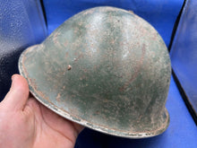 Load image into Gallery viewer, Original WW2 British Army Mk3 Combat Helmet & Liner Set - The Militaria Shop
