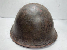 Load image into Gallery viewer, Original WW2 British / Canadian Army Mk3 Turtle Helmet - The Militaria Shop