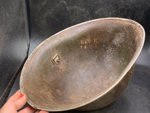 Load image into Gallery viewer, Original WW2 British / Canadian Army Mk3 Turtle Helmet - The Militaria Shop