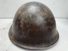 Load image into Gallery viewer, Original WW2 British / Canadian Army Mk3 Turtle Helmet - The Militaria Shop