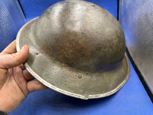 Load image into Gallery viewer, Original WW2 British Army (South African) Mk2 Combat Helmet & Liner Set - The Militaria Shop