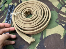 Load image into Gallery viewer, Original WW2 British Army Webbing Roll - SMLE / Bren Sling Material - The Militaria Shop
