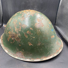 Load image into Gallery viewer, British / Canadian Army WW2 Mk3 Turtle Helmet - Complete with Liner - The Militaria Shop