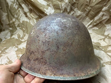 Load image into Gallery viewer, WW2 Mk3 High Rivet Turtle - British / Canadian Army Helmet - Nice Original - The Militaria Shop