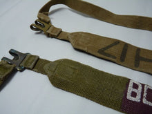 Charger l'image dans la galerie, Original WW2 Pattern British Army L Straps Pair - 37 Pattern Webbing Haversack - The Militaria Shop