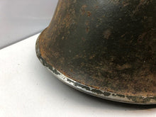 Load image into Gallery viewer, WW2 Canadian / British Army Mk3 Turtle Helmet Shell Original - The Militaria Shop