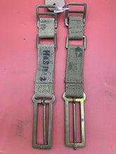 Load image into Gallery viewer, Original WW2 British Army 37 Pattern Webbing Brace Adaptors Pair - The Militaria Shop