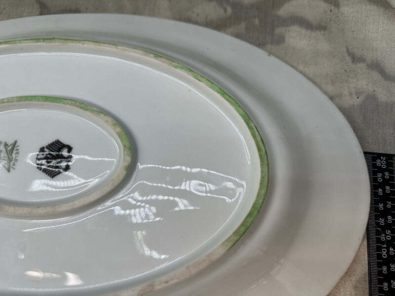 Original Pre/Early WW2 German Army Officers Mess Serving Platter - Felda Rhon - The Militaria Shop