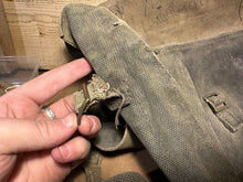 Load image into Gallery viewer, Original WW2 British Army / RAF 37 Pattern Small Pack & L Strap Set - The Militaria Shop