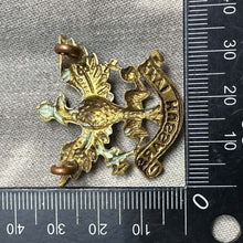 Load image into Gallery viewer, Original WW2 British Army Cap Badge - 26th Hussars - The Militaria Shop