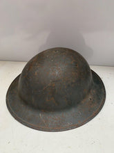 Load image into Gallery viewer, Original WW2 British Army Civil Defence Complete Helmet, Liner & Chinstrap - The Militaria Shop