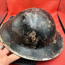 Load image into Gallery viewer, British Army Mk2 Brodie Helmet - Original WW2 - South African Manufactured - The Militaria Shop