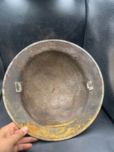 Charger l'image dans la galerie, Original WW2 British Army Mk2 Combat Helmet Shell - South African Manufactured - The Militaria Shop