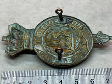 Load image into Gallery viewer, British Army Victorian Crown Welsh Regiment of Foot Cap Badge - The Militaria Shop
