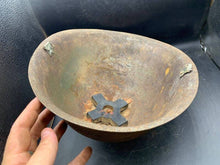 Load image into Gallery viewer, Original WW2 Onwards (1945-1952) British Army Mk4 Turtle Helmet - The Militaria Shop