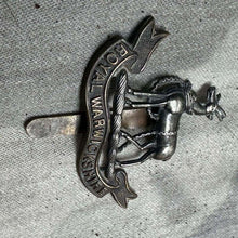 Load image into Gallery viewer, Original WW2 British Army Cap Badge - Royal Warwickshire Regiment - The Militaria Shop