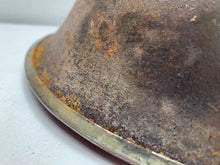 Load image into Gallery viewer, Original WW2 British / Canadian Army Mk3 Turtle Helmet - The Militaria Shop