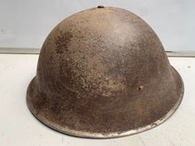 Load image into Gallery viewer, Original WW2 Canadian / British Army MK3 Turtle Helmet - Untouched Original!!! - The Militaria Shop