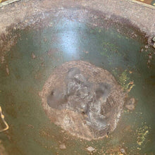 Charger l'image dans la galerie, Original WW2 British Style South African Mk2 Army Combat Helmet - The Militaria Shop