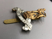 Load image into Gallery viewer, Original WW2 British Army Royal Army Pay Corps RAPC Cap Badge - The Militaria Shop