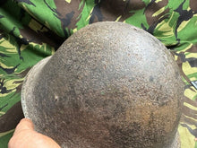 Load image into Gallery viewer, British / Canadian Army Mark 3 Turtle Helmet - Original WW2 Combat Helmet - The Militaria Shop