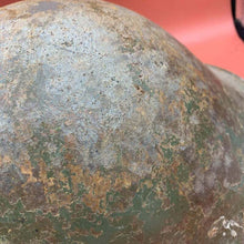 Charger l'image dans la galerie, Original British / Canadian Army WW2 Soldiers Military Combat Mk3 Turtle Helmet - The Militaria Shop