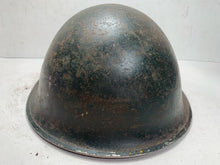 Load image into Gallery viewer, Original WW2 British / Canadian Army Mk3 Turtle Helmet - The Militaria Shop