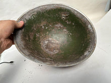 Load image into Gallery viewer, Mk3 Canadian / British Army Original WW2 Turtle Helmet High Rivet - The Militaria Shop