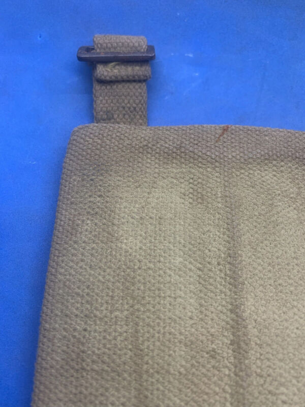 WW2 British Army / RAF 37 Pattern Webbing Water Bottle Carrier Harness 1945 Date - The Militaria Shop