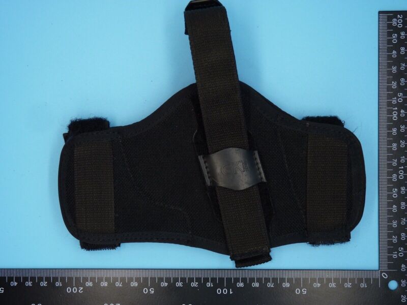 Black Fabric Tactical Belt Mounted Pistol Holster - GK Pro - The Militaria Shop