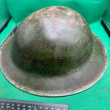 Load image into Gallery viewer, British Army Mk2 Brodie Helmet - Original WW2 - South African Manufactured - The Militaria Shop