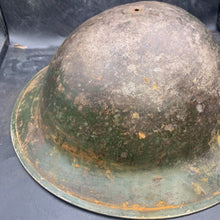 Load image into Gallery viewer, Original WW2 British Army Mk2 Combat Helmet Shell - South African Manufactured - The Militaria Shop