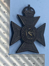 Load image into Gallery viewer, Original WW1 British Army Buckinghamshire Battalion Cap Badge - The Militaria Shop