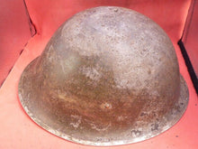 Load image into Gallery viewer, Original WW2 British / Canadian Army Mk3 Turtle Helmet - The Militaria Shop
