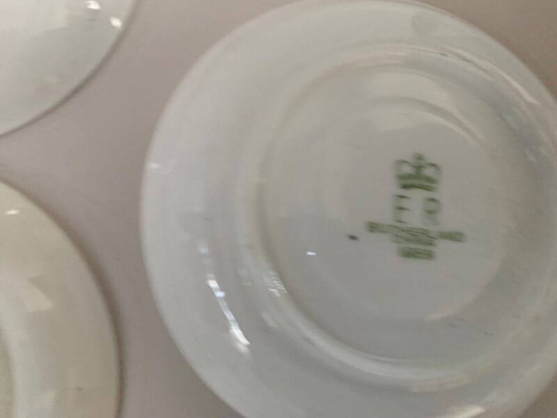 Genuine British Army Officers Mess Porcelain Coffee / Tea Saucer - The Militaria Shop