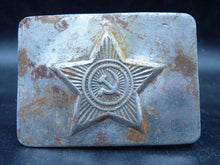 Load image into Gallery viewer, Original WW2 USSR Russian Soldiers Army Brass Belt Buckle - The Militaria Shop