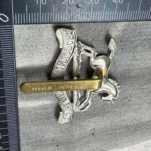 Load image into Gallery viewer, Original WW2 British Army Cap Badge - 3rd The King's Own Hussars - The Militaria Shop