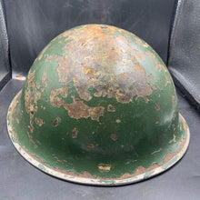 Load image into Gallery viewer, British / Canadian Army WW2 Mk3 Turtle Helmet - Complete with Liner - The Militaria Shop
