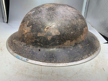 Load image into Gallery viewer, Original WW2 British Army Mk2 Army Combat Helmet - South African Manufactured - The Militaria Shop